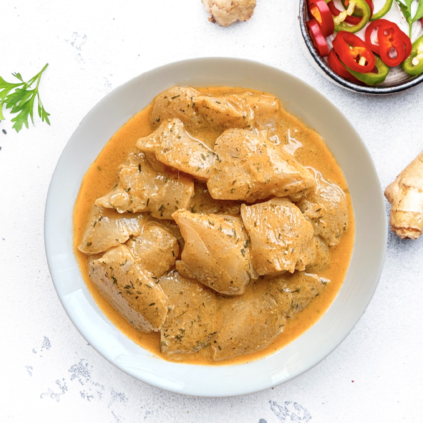 Chicken Cubes (Lightly Seasoned) - KG